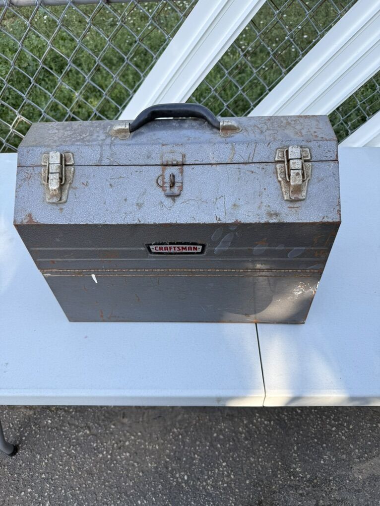 Vintage Craftsman ( Cantilever ) Toolbox