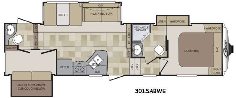 Used 2014 Keystone RV Cougar 301SAB