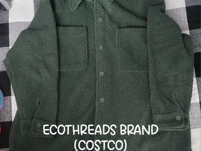 EcoThreads Sherpa Shacket Size XXL