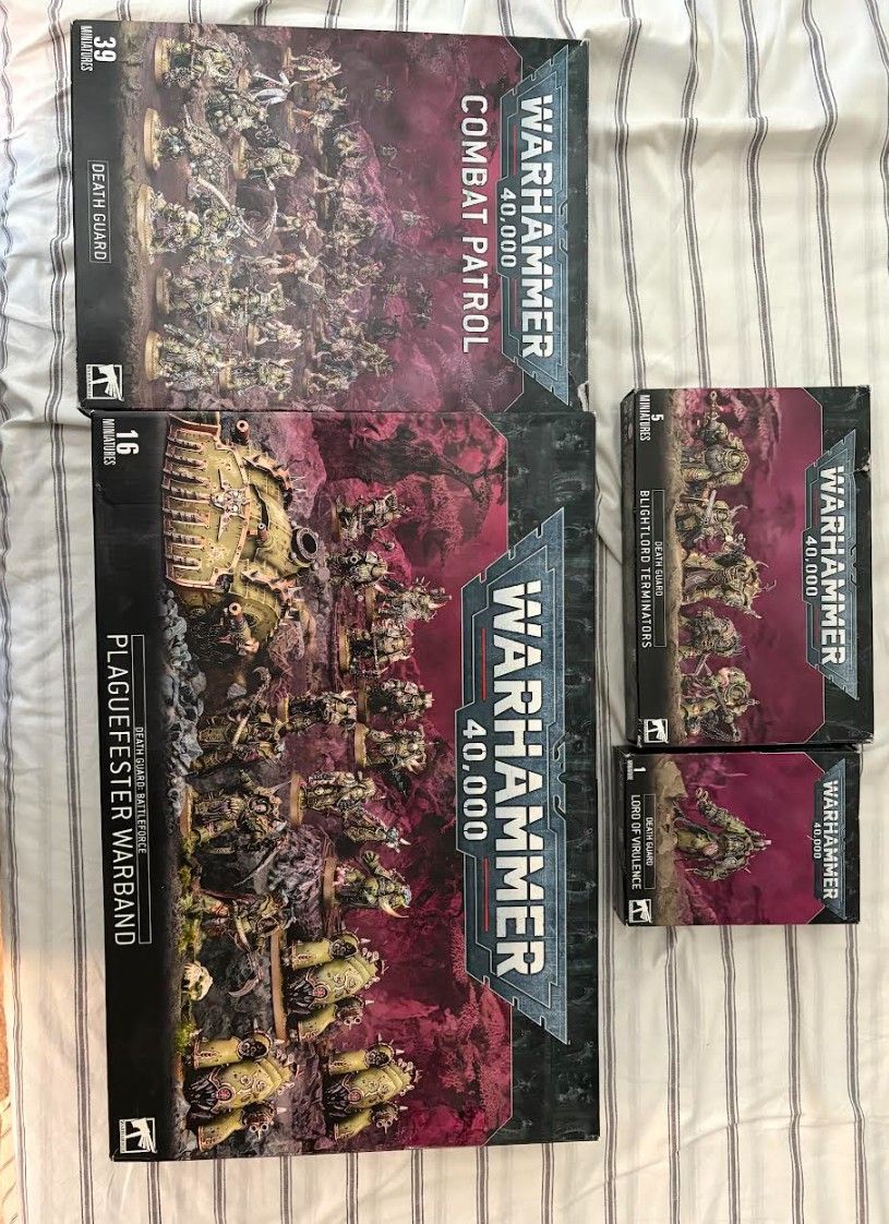 Death Guard lot - Warhammer 40k models