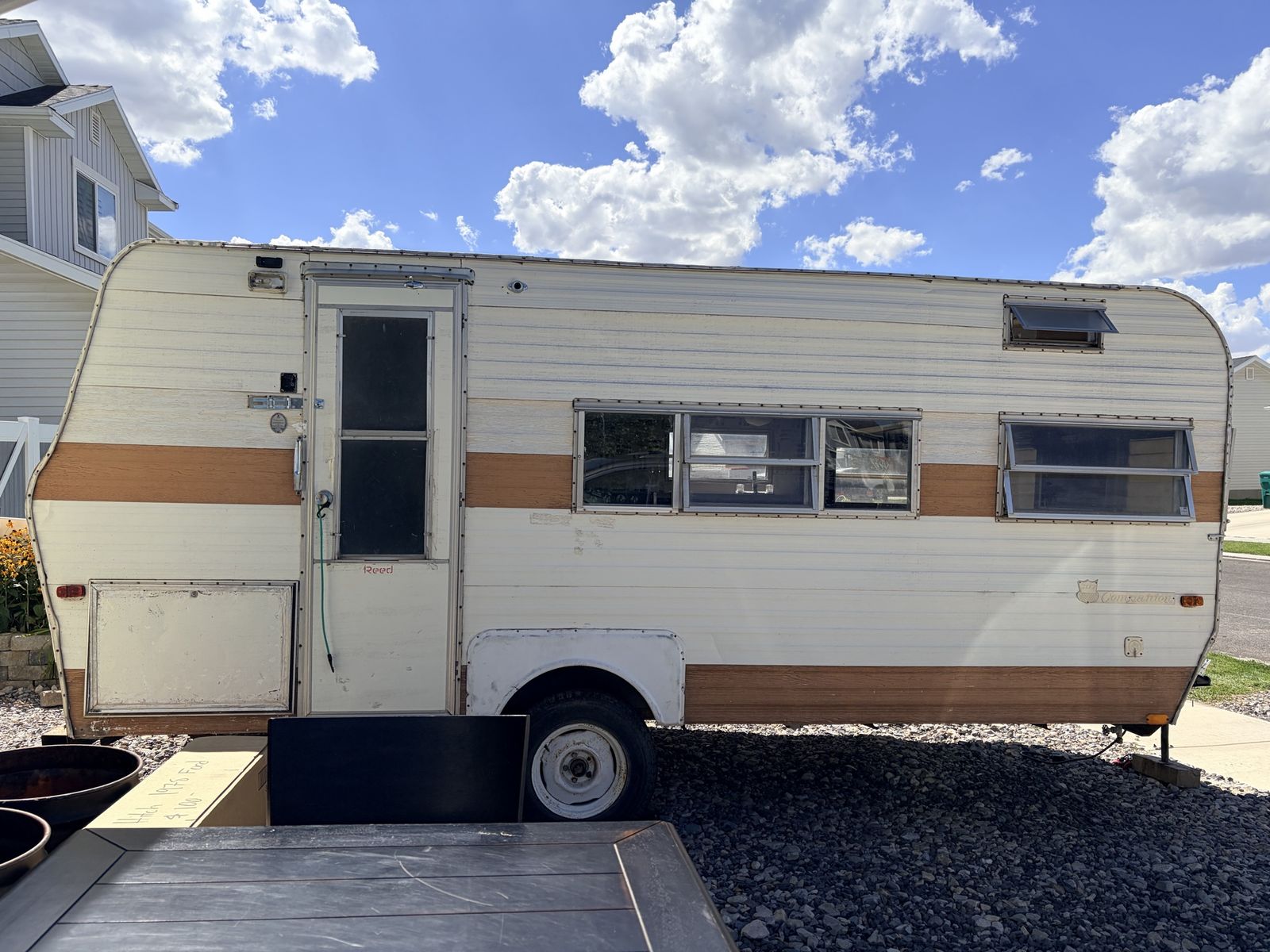 1971 travel trailer