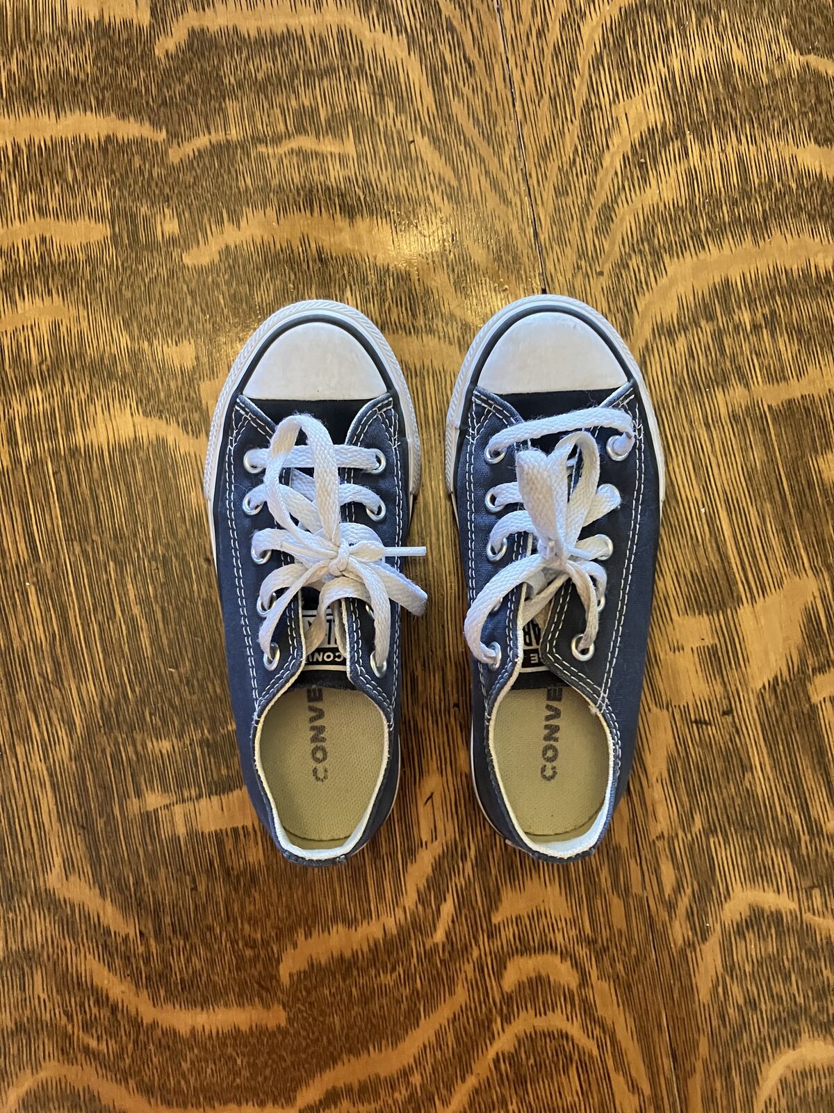 Kid's Blue Converse All Star Shoes - Size 11.5
