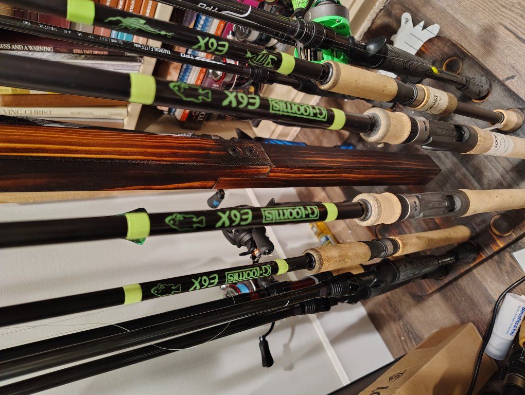 G Loomis E6X Fishing rods