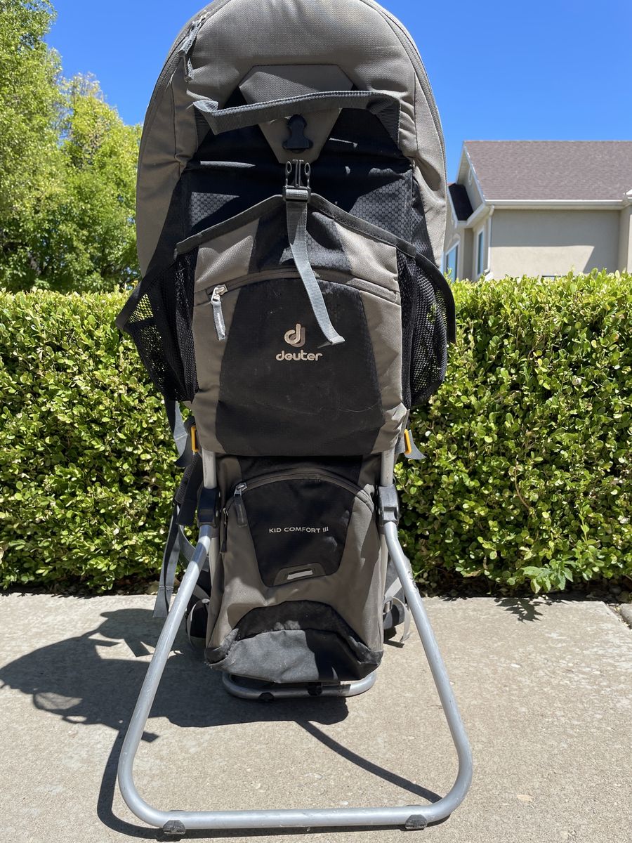 Deuter Kid Comfort III Child Carrier Backpack Hiking Framed