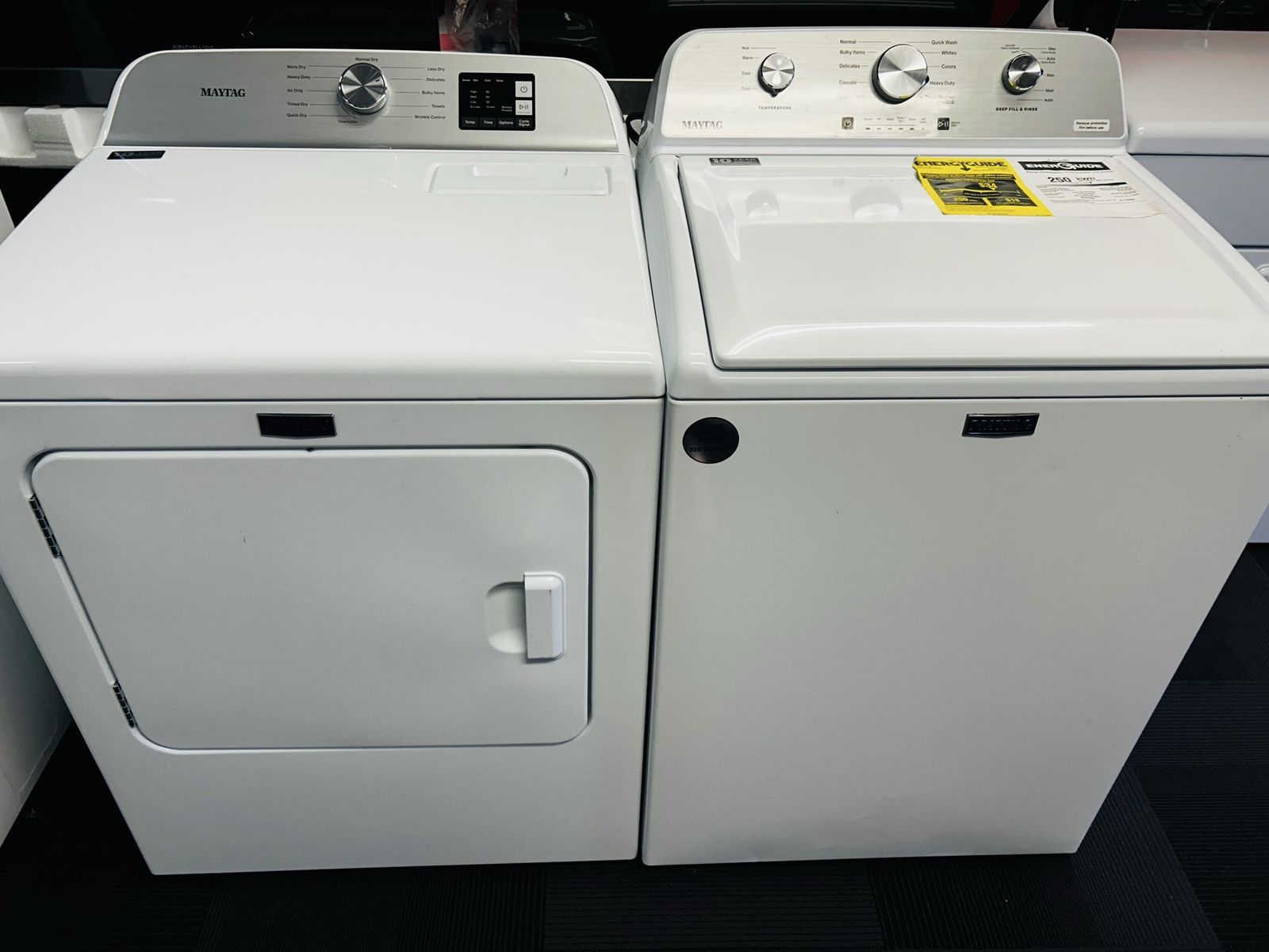 Maytag Electric Top Load Set