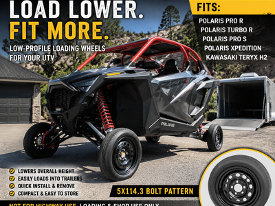 UTV Loading Wheels | Polaris Pro R / Turbo R / Pro S / Xpedition / Teryx H2 | 5x114.3