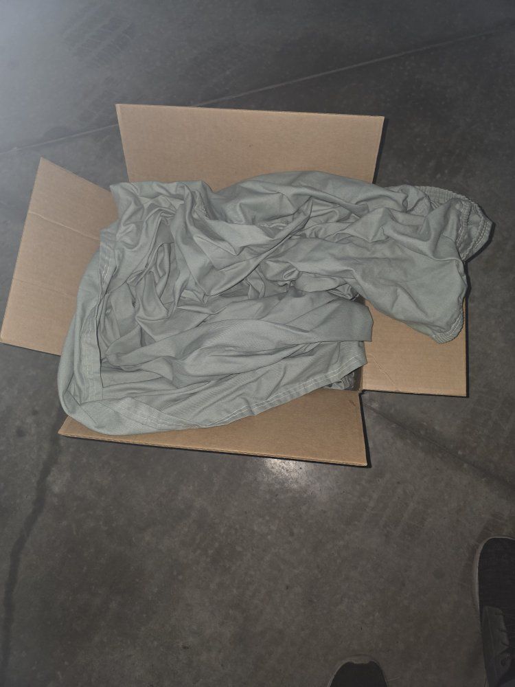 Car cover fits mini van and smaller.