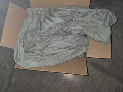 Car cover fits mini van and smaller.