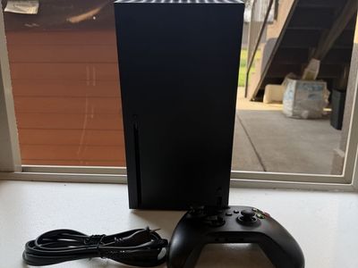 Microsoft Xbox Series X 1TB Gaming Console - Black with Wireless Controller & Power Cable