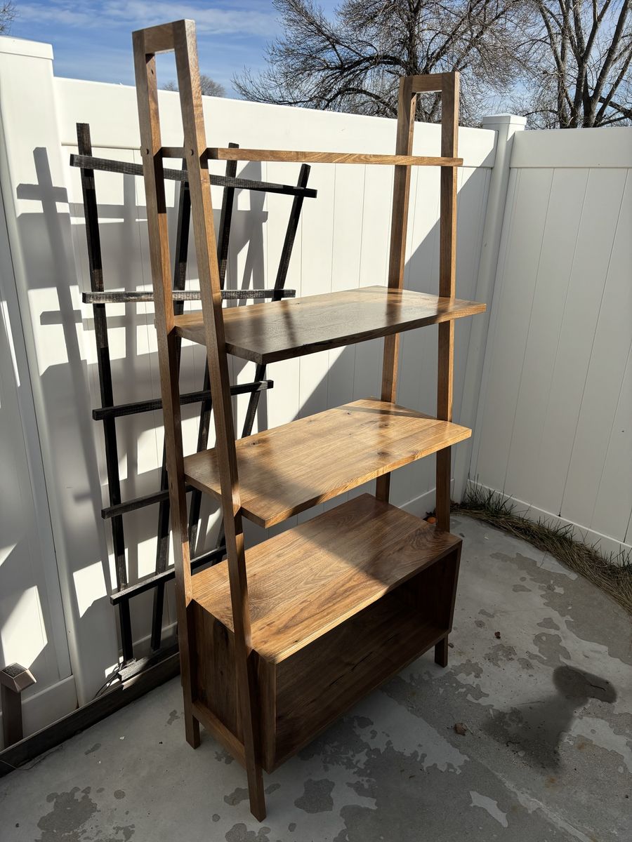 Modern Ladder Bookshelf