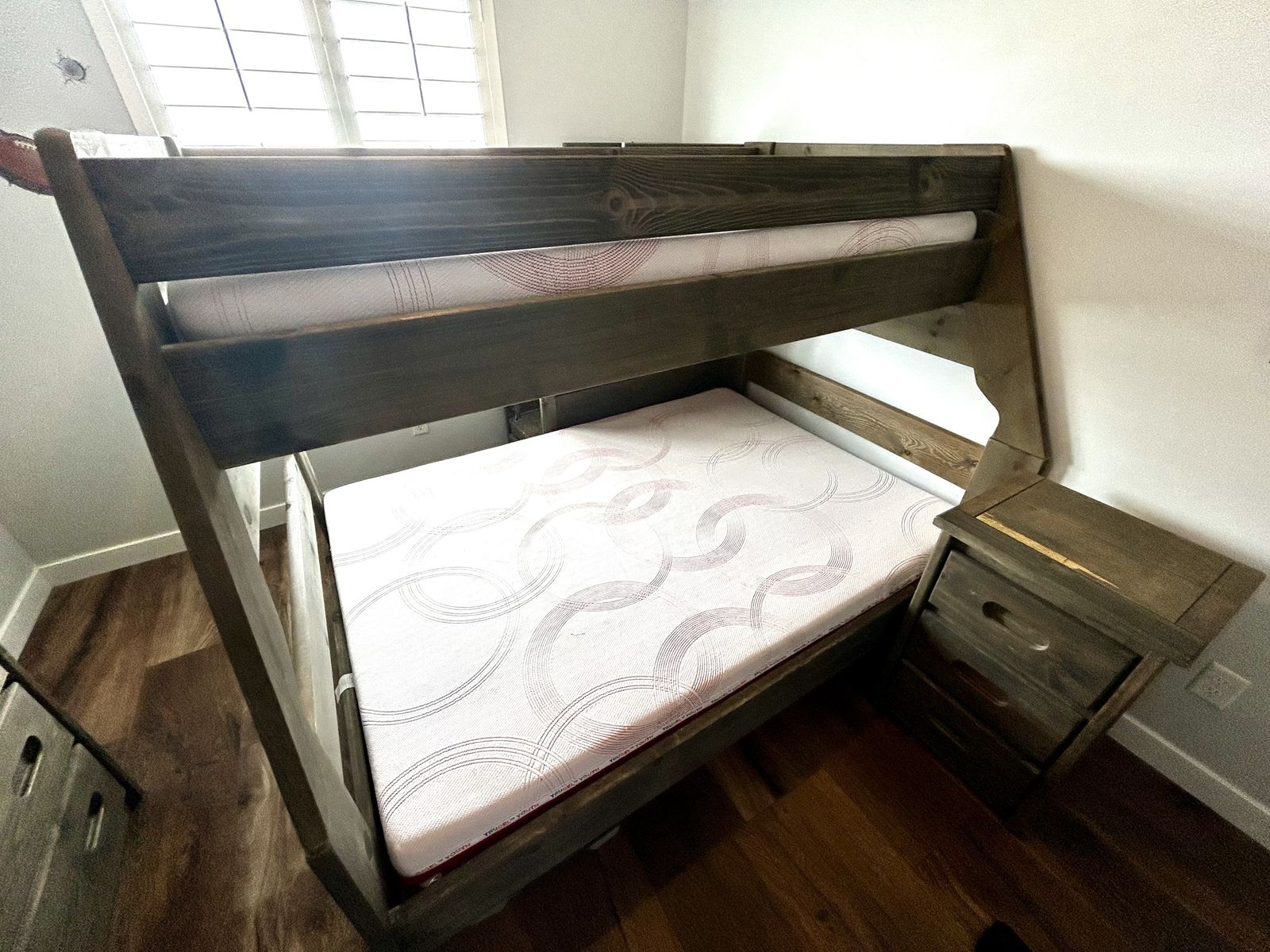4 Piece Twin over Full Bunk Bed