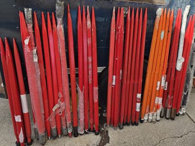 hay bale spear 1-3/4"×39" 47" & 49"