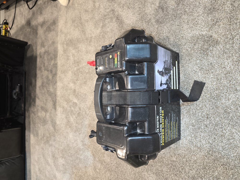 Deep cycle marine 75ah battery with case