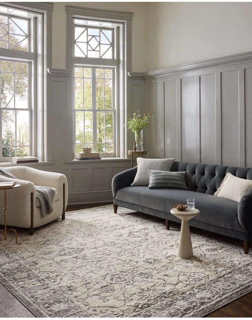 New Gigi GIG-02 Ivory/Stone Area Rug