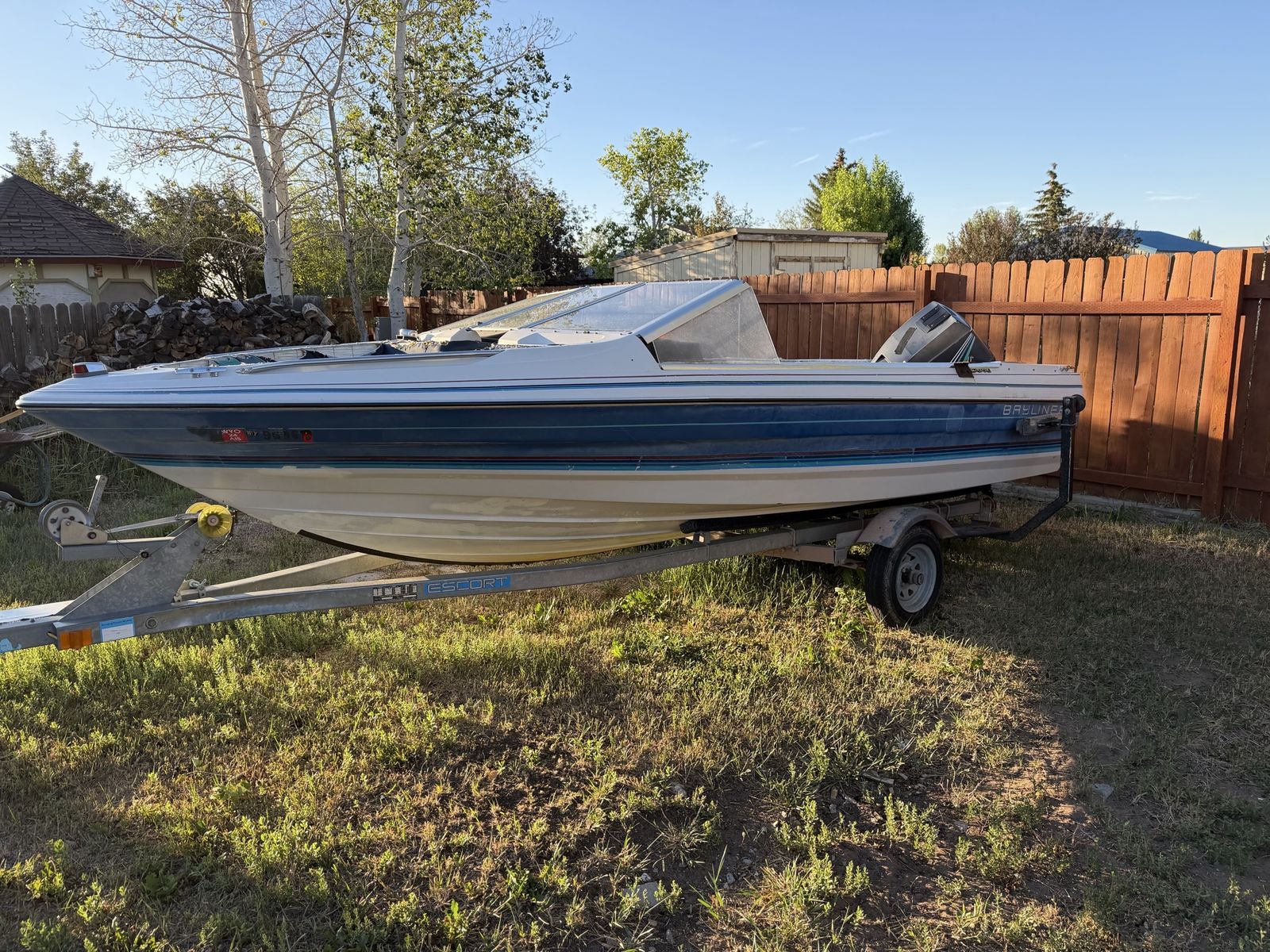Bayliner Capri Boat with Trailer and Outboard Motor