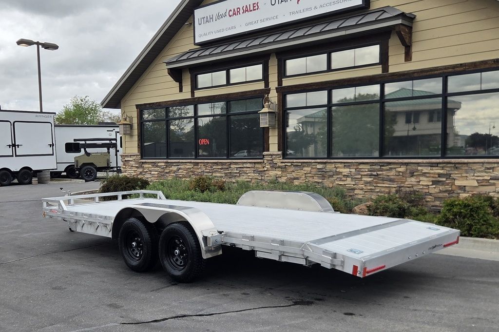 7x20 high country aluminum open deck car hauler utility equipment trailer High Country 2026
