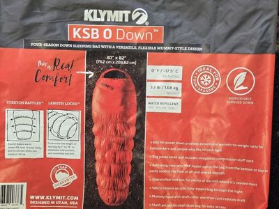 Klymit KSB 0 Down Sleeping Bag
