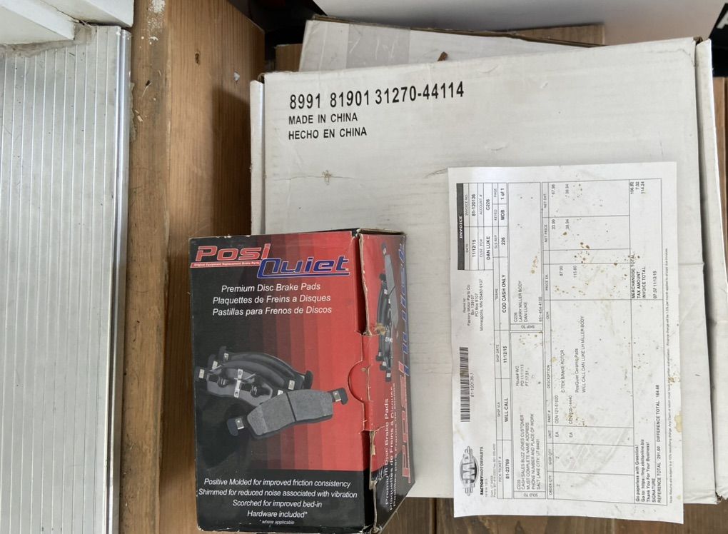 Brake Pads and Rotors for 2003-2008 Toyota Corolla