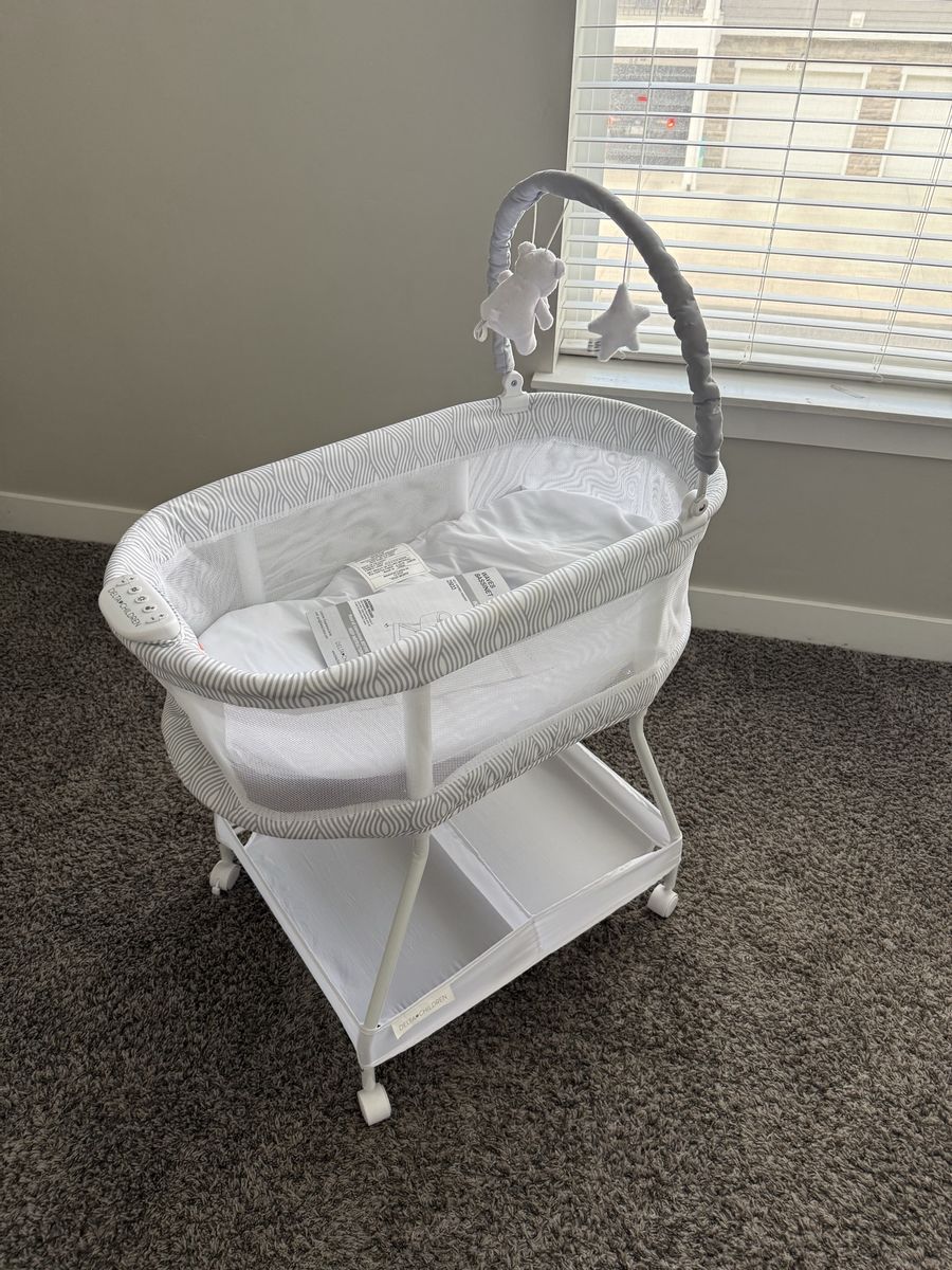 Delta Children Curve Bassinet