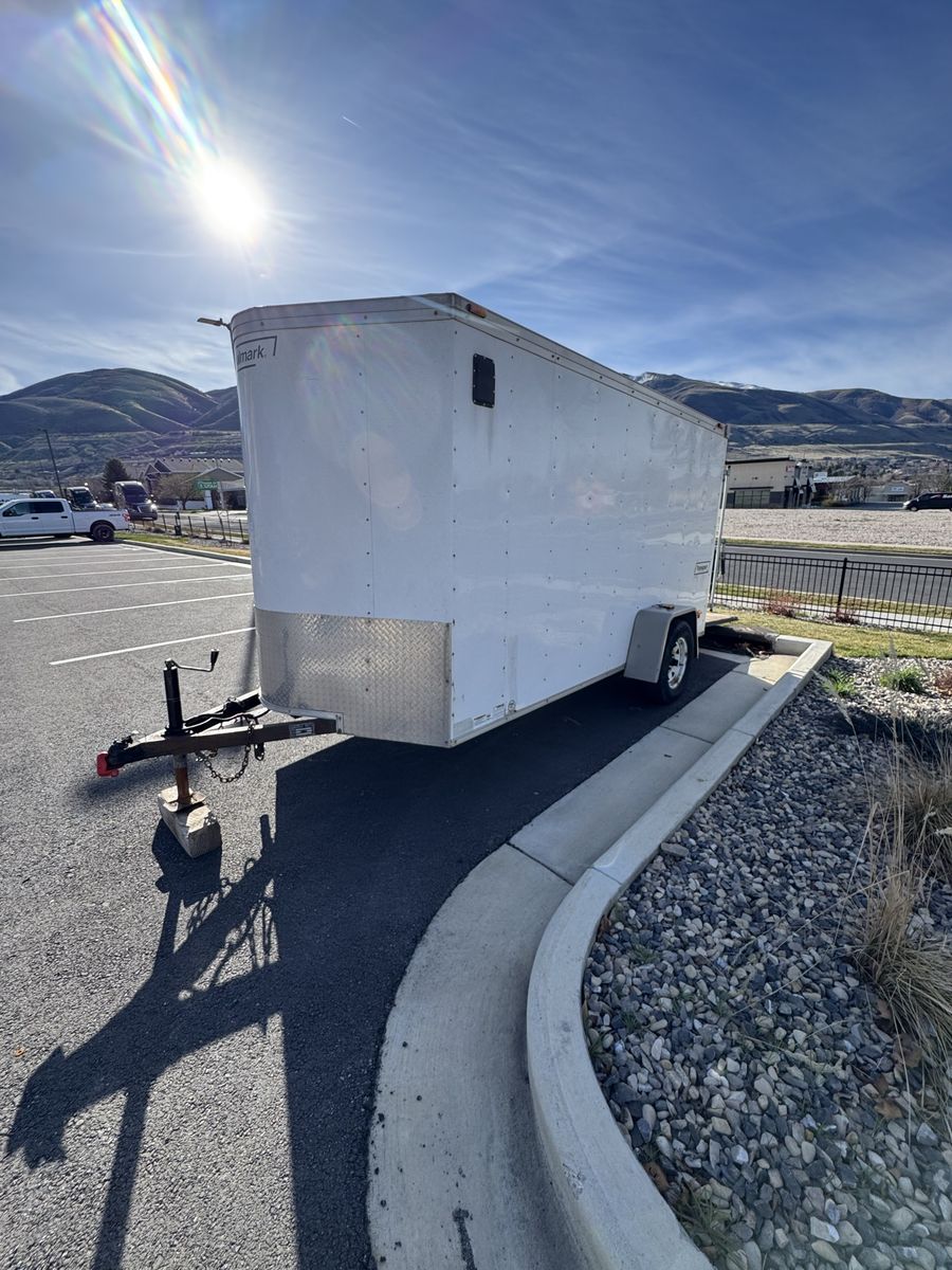 6' By 14' Utility Enclosed Trailer