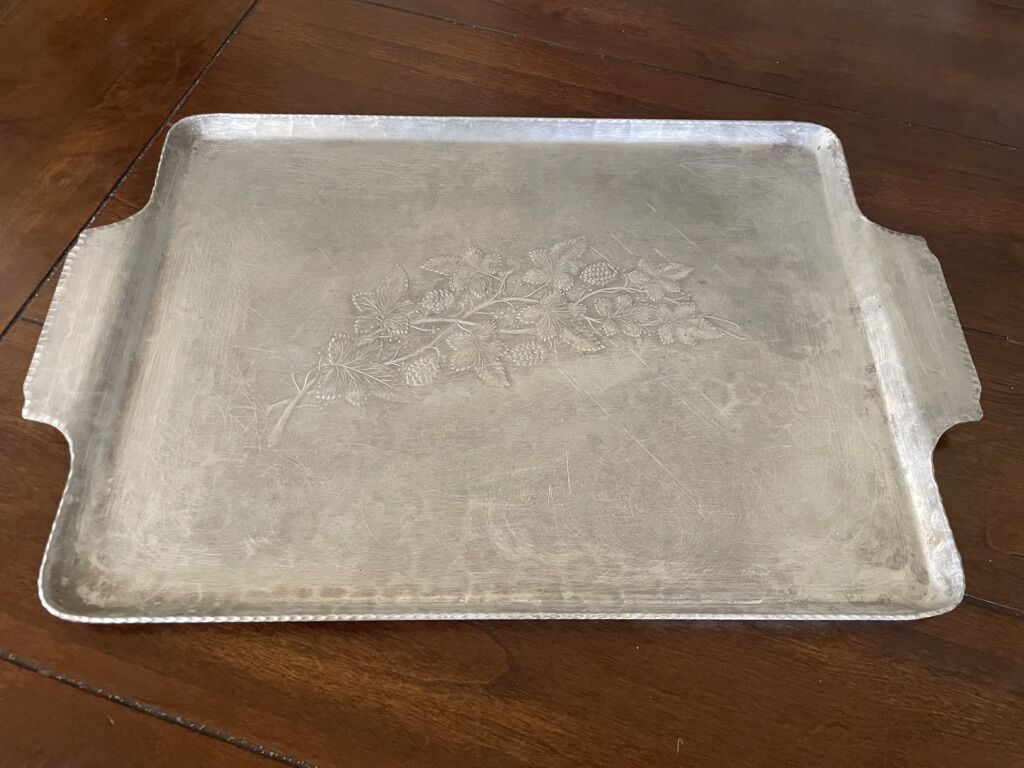Mid-Century Everlast Forged Aluminum Tray