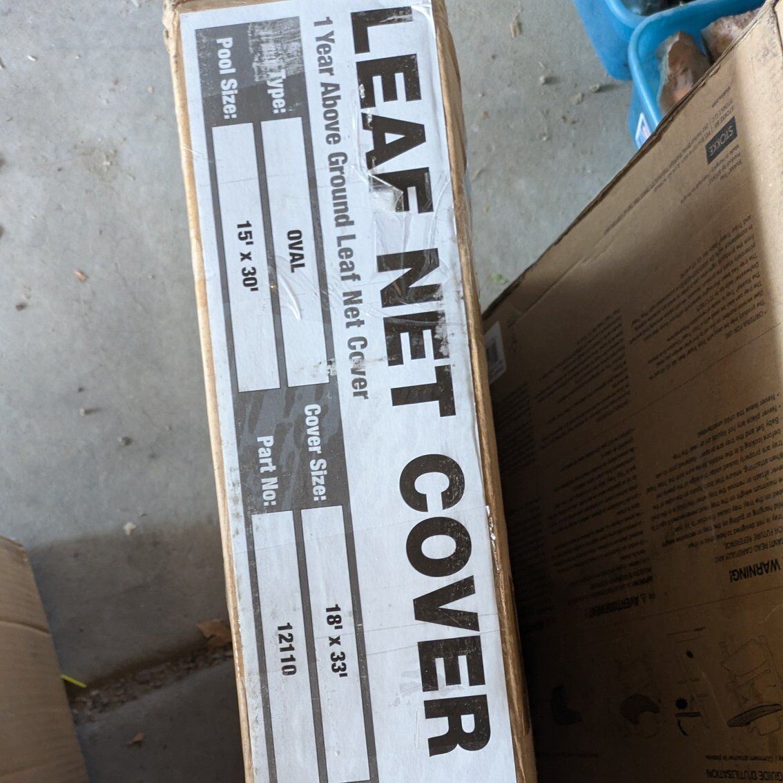 pool leaf net cover