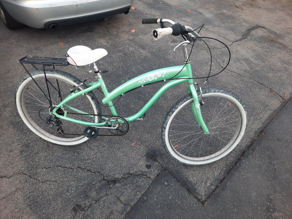 cool looking cruiser ready to ride