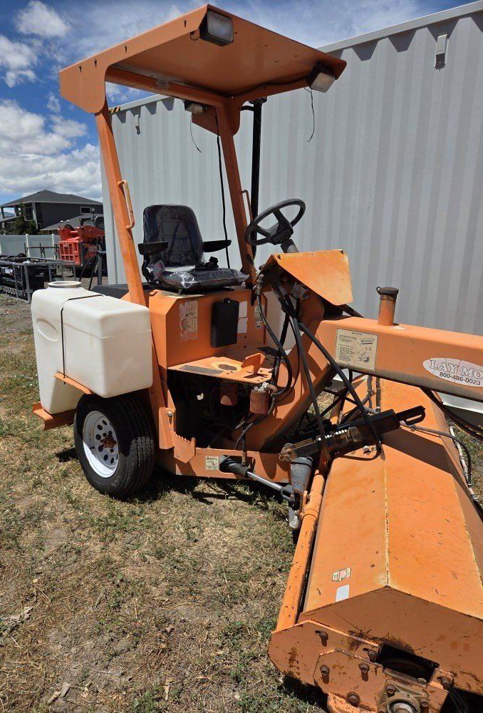 Lay-Mor towable street sweeper/broom
