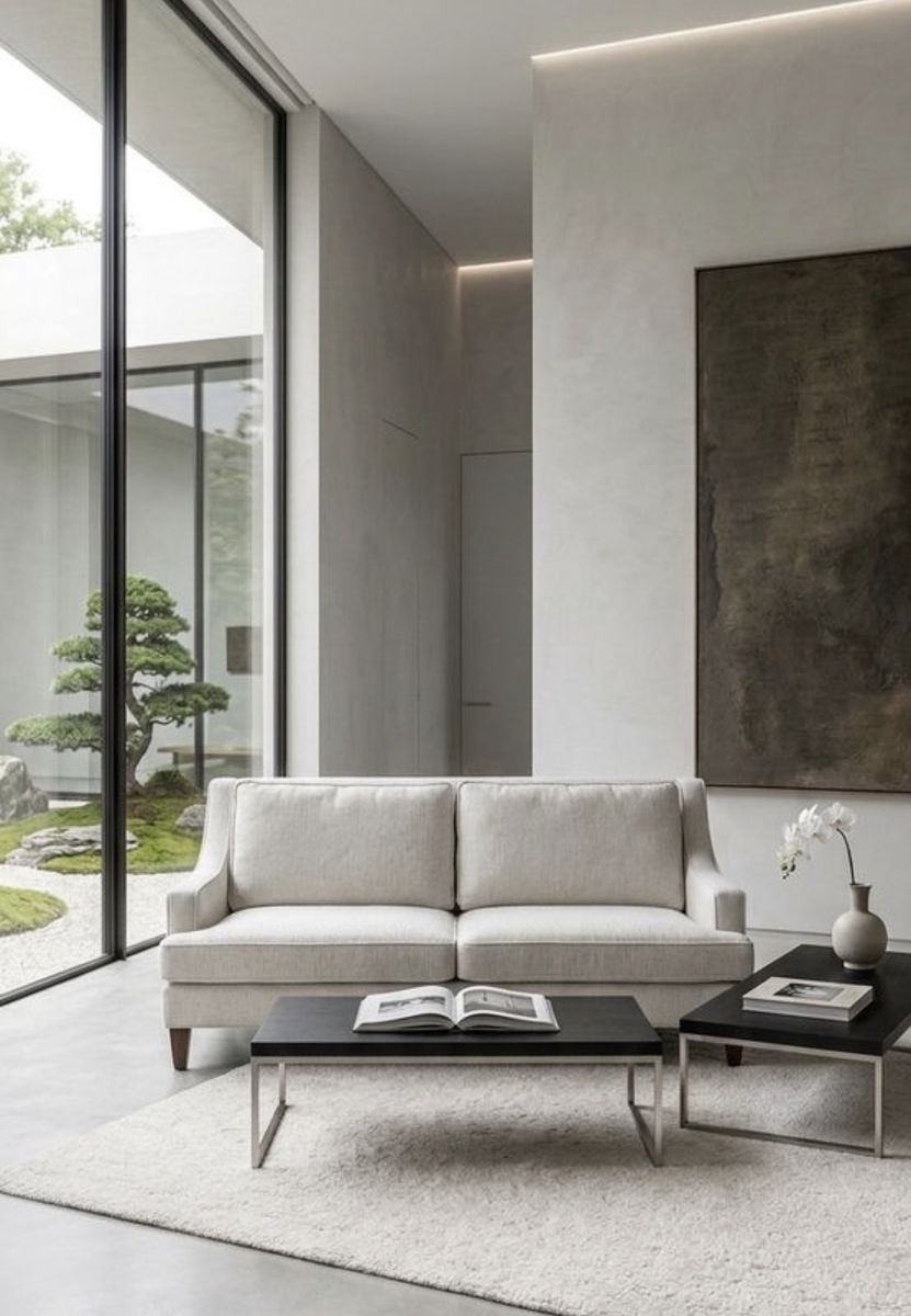 Pottery Barn Landon Sofa in Natural Linen