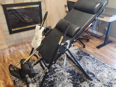 Back-A-Traction Inversion Table