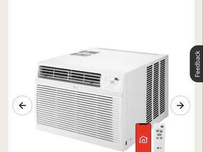 LG 24,500 BTU Smart Wi-Fi Enabled Window Air Conditioner LW2521ERSM