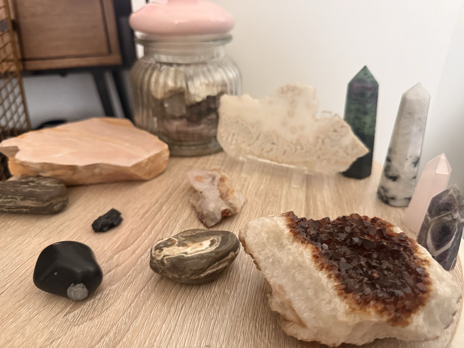 Beautiful Natural Stone Collection - Assorted Crystals, Geodes & Polished Stones for Home Decor