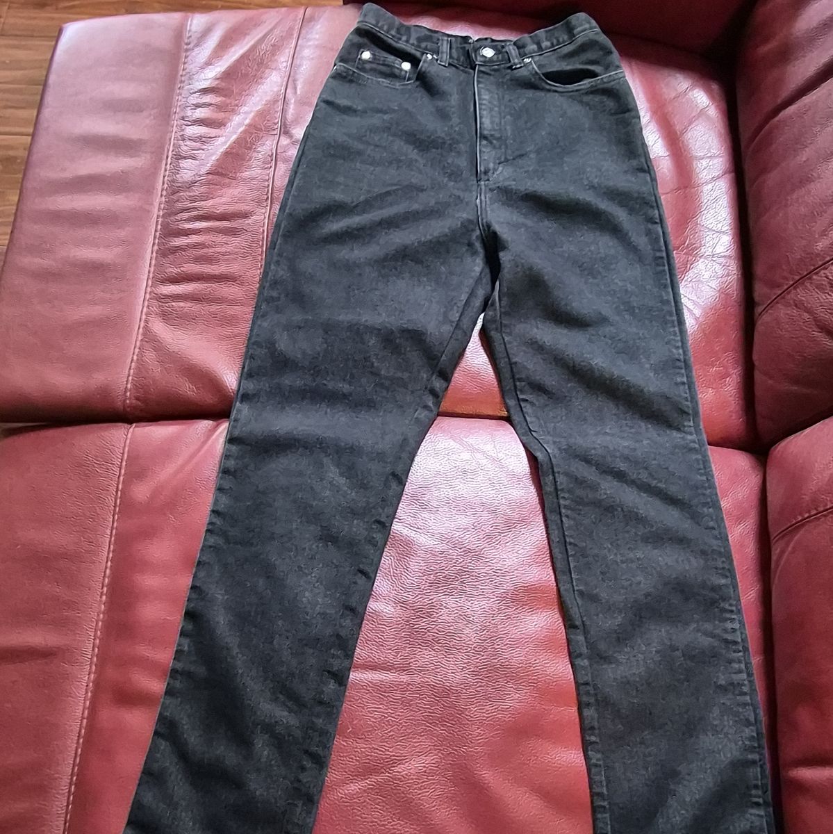 Sheplers Black Denim Straight Leg Jeans 10