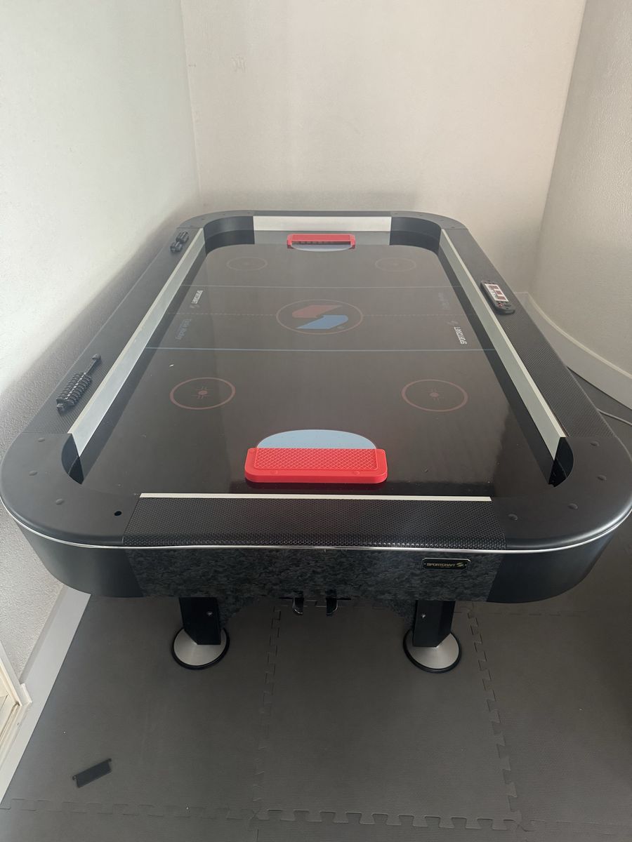 Sportcraft Turbo Hockey Table - Full Size Air Hockey with All Accessories