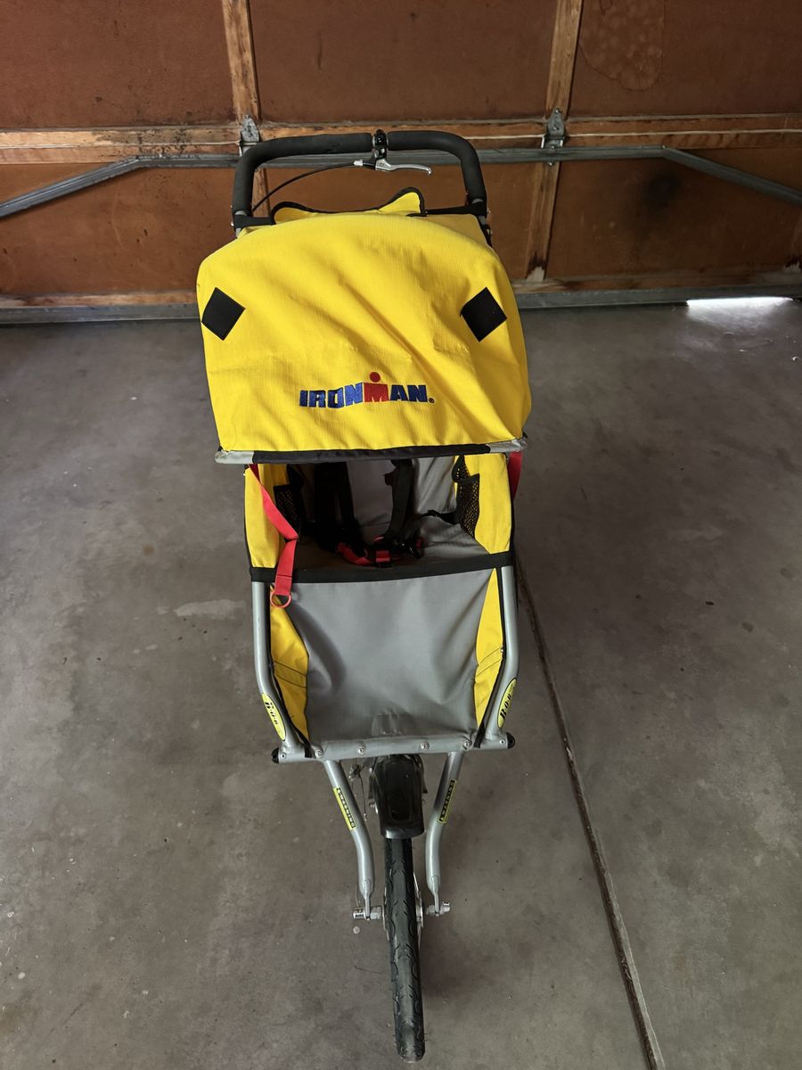 BOB Ironman Sport Utility Single Jogging Stroller - Yellow