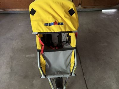 BOB Ironman Sport Utility Single Jogging Stroller - Yellow
