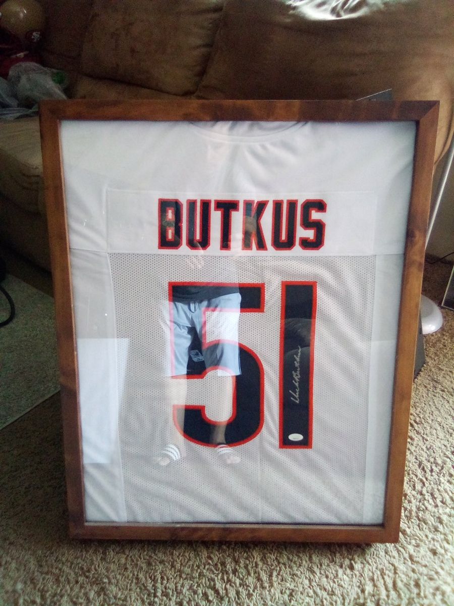 duck butkus autograph jersey