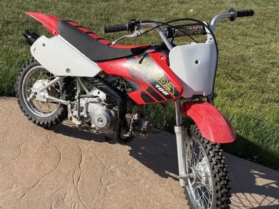 2001 Honda XR70R Motorcycle