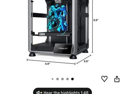 Creality K1SE 3d printer