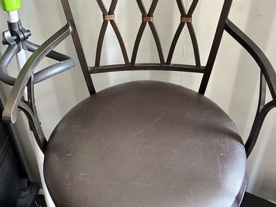 Leather Swivel Stools