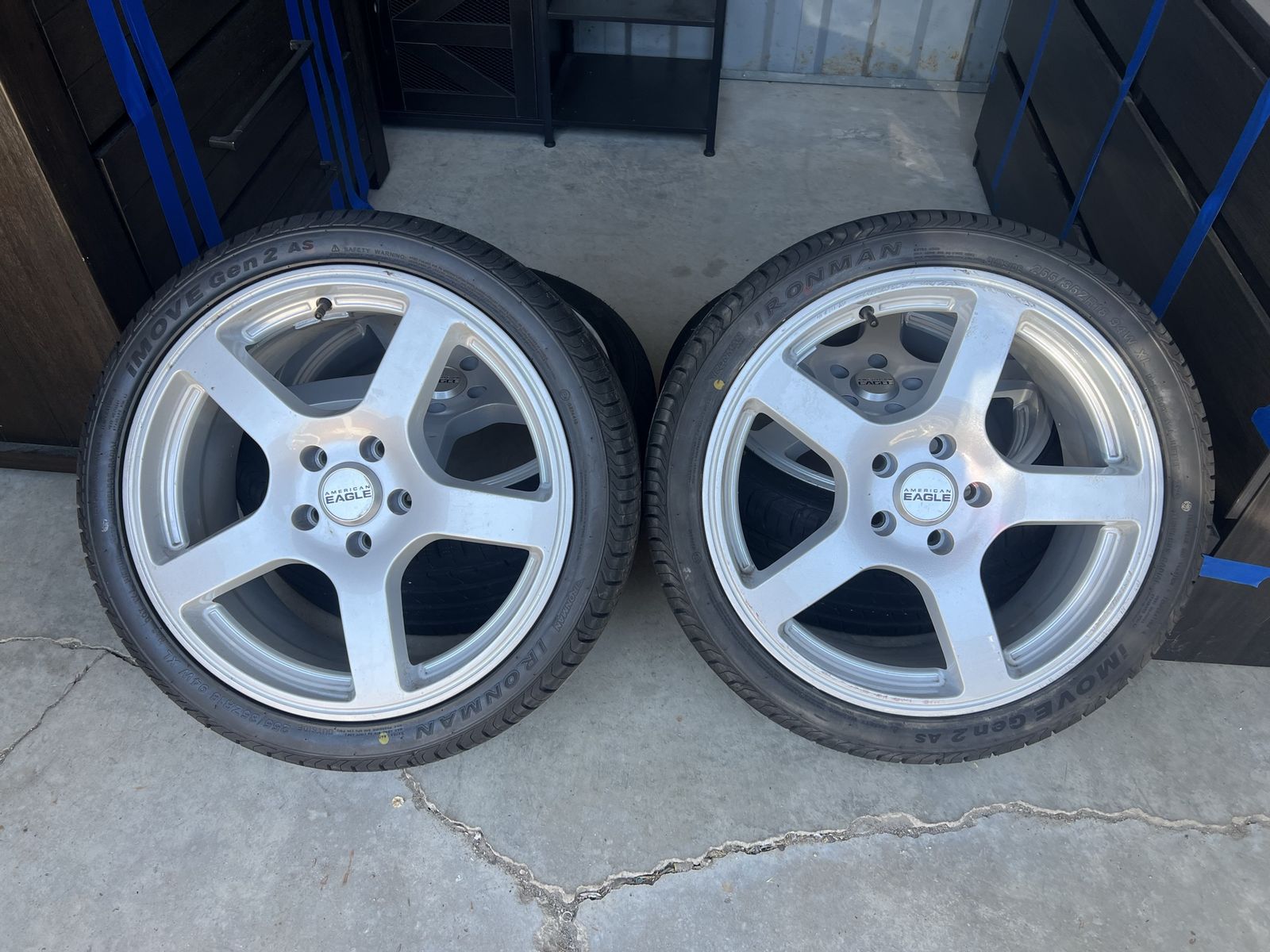 5x112 wheels with NEW tires