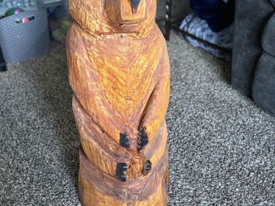 Rustic Bear Statue