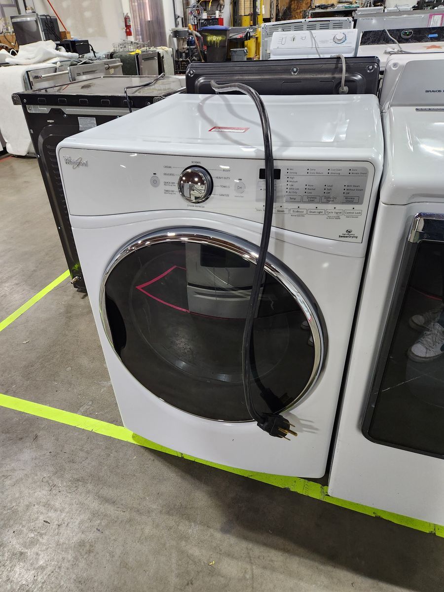 BEAUTIFUL WHIRLPOOL FRONTLOAD ELECTRIC DRYER