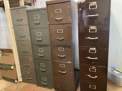 Filing cabinets-$20/each