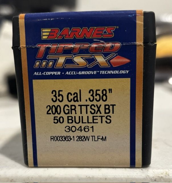 358 cal Barnes 200gr. TTSX