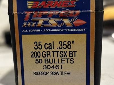 358 cal Barnes 200gr. TTSX