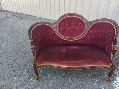 retro couch