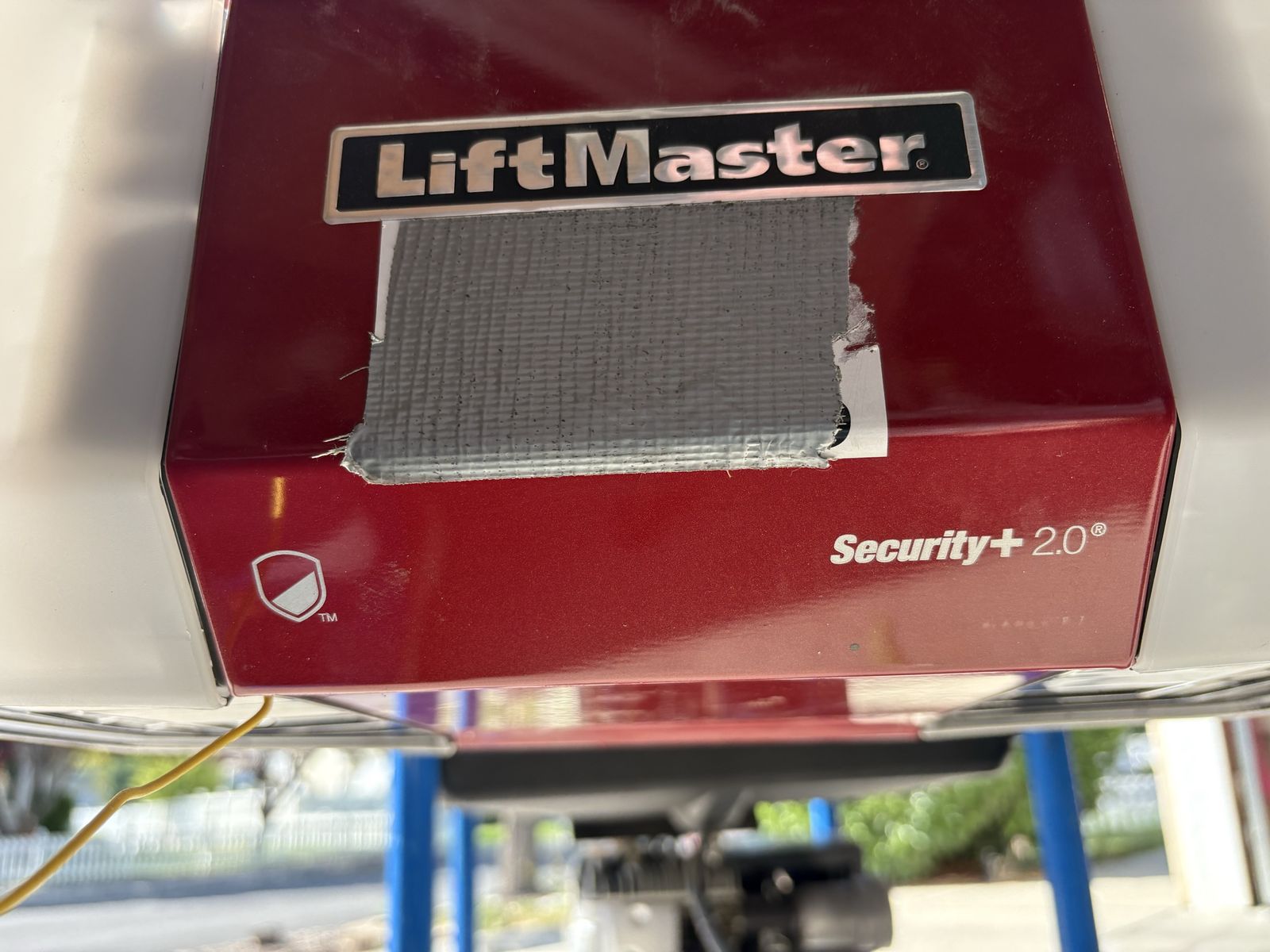 LiftMaster Security+ 2.0 Garage Door Opener - Red, Used Condition