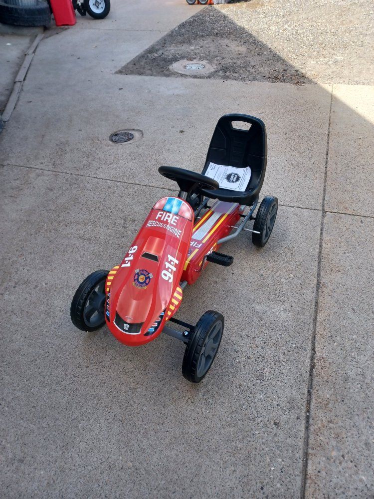 Fire Rescue pedal go-kart