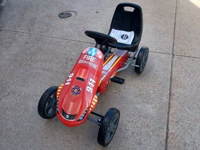 Fire Rescue pedal go-kart